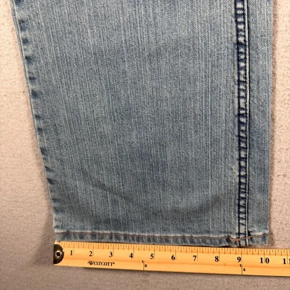 Cody James Mens Light Wash Bootcut Denim Jeans CJSP20J09 Blue 36W x 34L - Picture 7 of 14